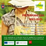 Cartel no informativo programa GEA