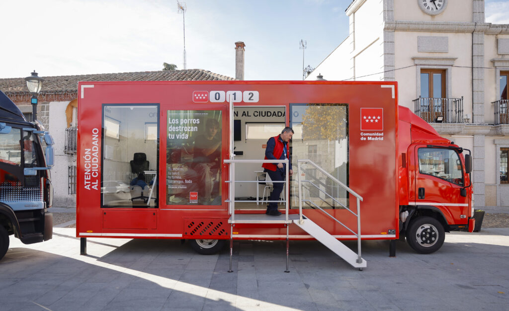 Imagen de una Oficina móvil de atención al ciudadano